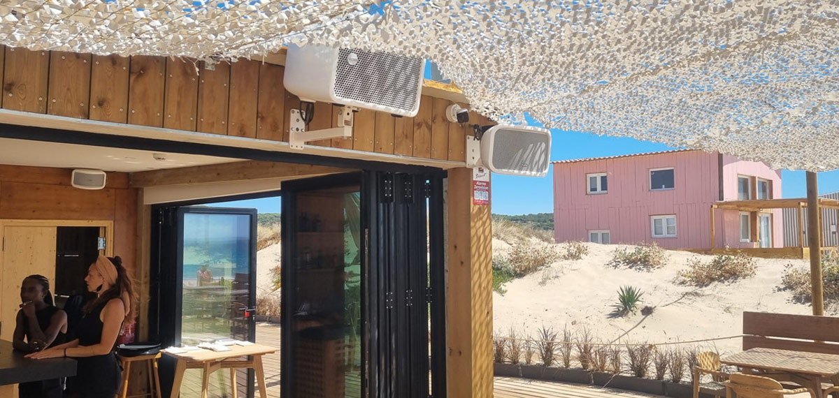 Instalação de som em hotéis e restaurantes